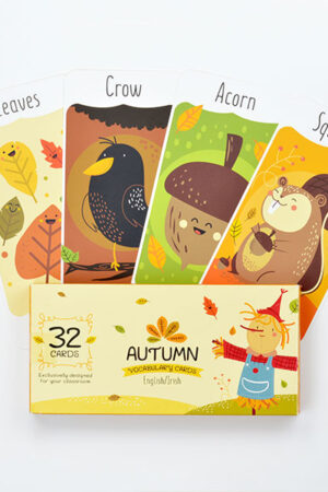 Vocabulary Cards: Autumn - 32 cards