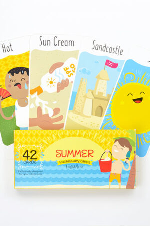 Vocabulary Cards: Summer - 42 cards