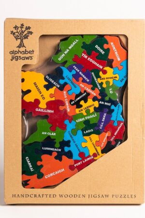 Wooden Jigsaw: Counties of Ireland