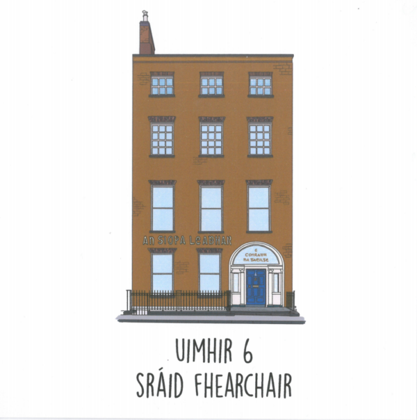 Uimhir 6 Sráid Fhearchair (greeting card)