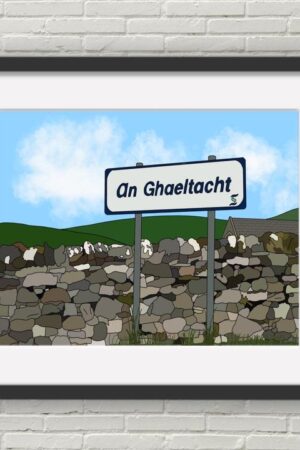 An Ghaeltacht - A4 print