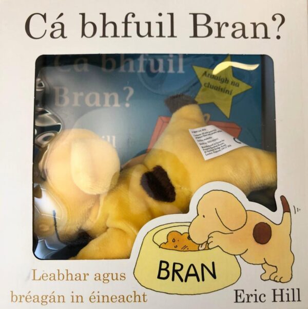 Bran – Bréagán agus Leabhar i mBosca