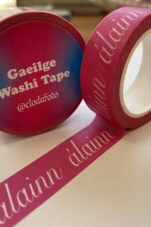 Téip Washi Gaeilge – Álainn