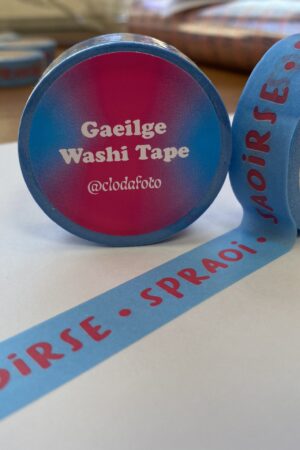 Washi Tape Gaeilge – Saoirse / Spraoi