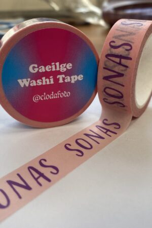 Washi Tape Gaeilge – Sonas