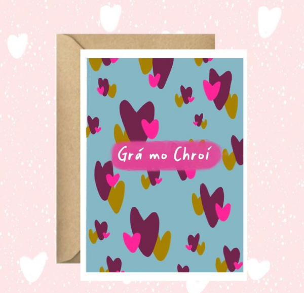 Grá mo chroí (greeting card)