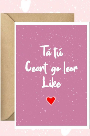 Tá tú ceart go leor like (greeting card)