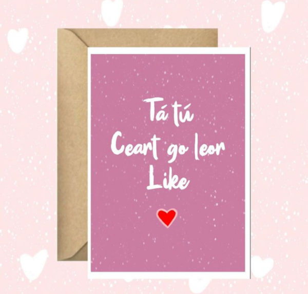 Tá tú ceart go leor like (greeting card)