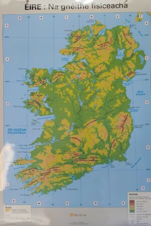 Ireland (Map of Ireland) A1 Wall-map, double-sided