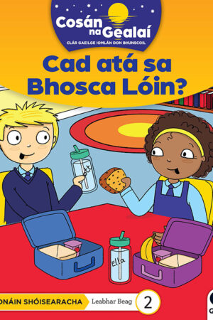 Cosán na Gealaí (Naíonáin Bheaga) – Leabhar 2 – Cad atá sa Bhosca Lóin? (Naíonáin Shóisearacha)