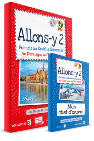 Allons-y 2 (Pacáiste) - Fraincis na Sraithe Sóisearaí Bliain 2 & 3