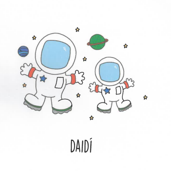 Daidí (Austronaut and mini-Astronaut)