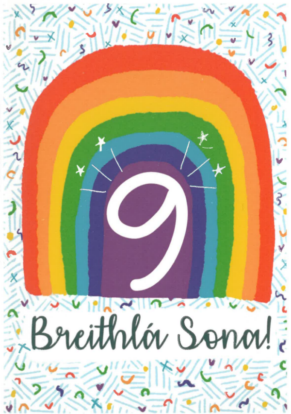 Breithlá Sona – 9 – Bogha báistí