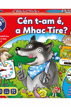 Cén t-am é, A Mhac Tíre? Time-telling game with clock - Orchard Toys