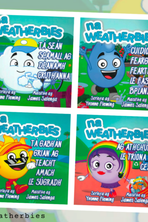 Na Weatherbies – Set of 4 books (Irish-language version)