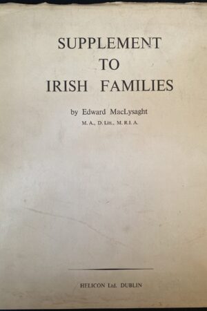 Supplement to Irish Families (ar athláimh)