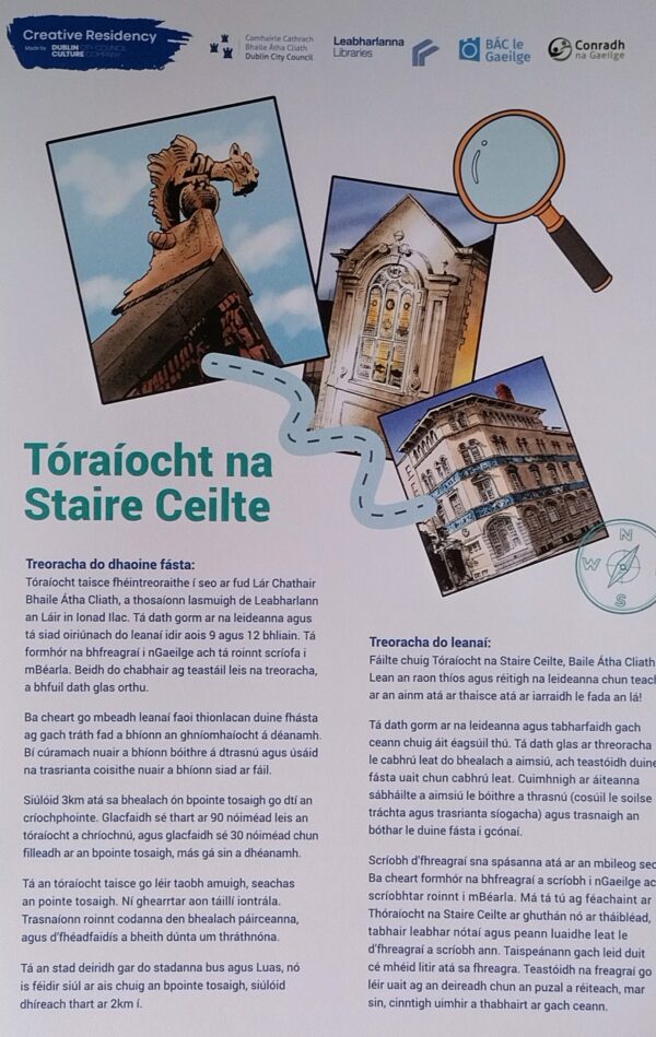 Tóraíocht na Staire Ceilte (Please read instructions)