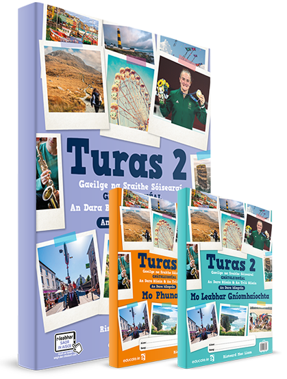 Turas 2 - Ordinary Level (includes Portfolio and Activity book)