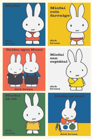 Miofaí – Set of 6 Miffy Books in Irish