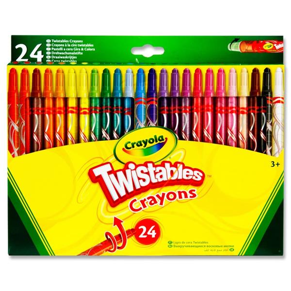 Crayola (24 Pack) Twistables Crayons