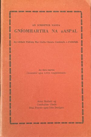 An Scrioptúr Naofa Gníomhartha na nAspal (secondhand)