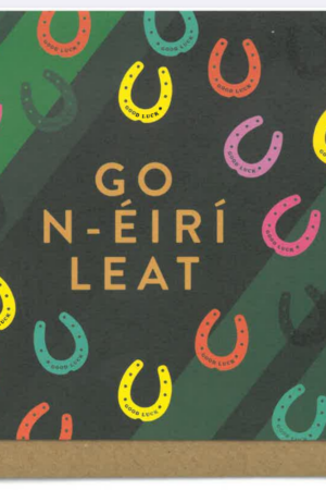 Go n-éirí leat (patrún chrú capaill)