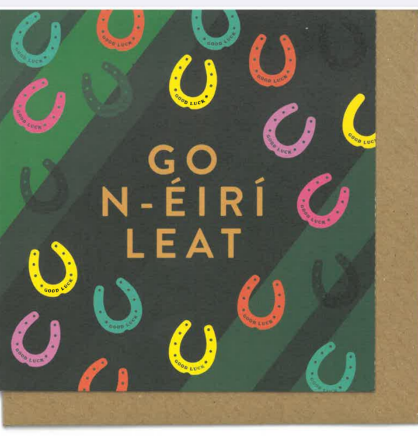 Go n-éirí leat (patrún chrú capaill)