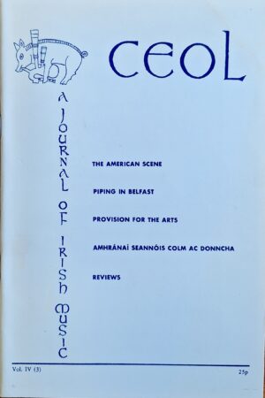 Ceol - A Journal of Irish Music Vol. IV(3) (ar athláimh)