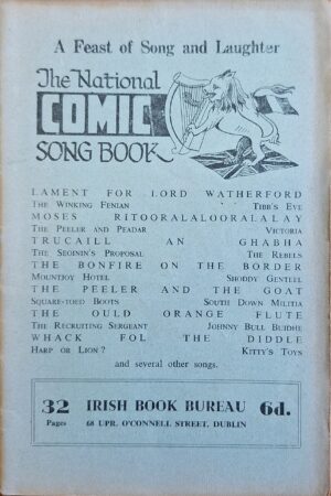 The National Comic Song Book (ar athláimh)