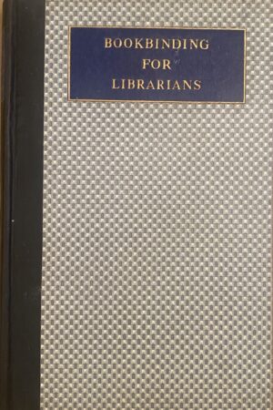 Bookbinding for Librarians (ar athláimh)