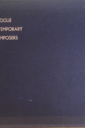 A Catalogue of Contemporary Irish Composers (ar athláimh)