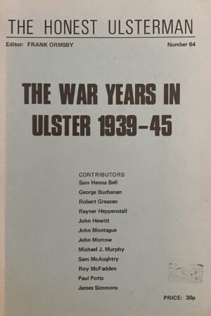 The Honest Ulsterman Number 64 (ar athláimh)